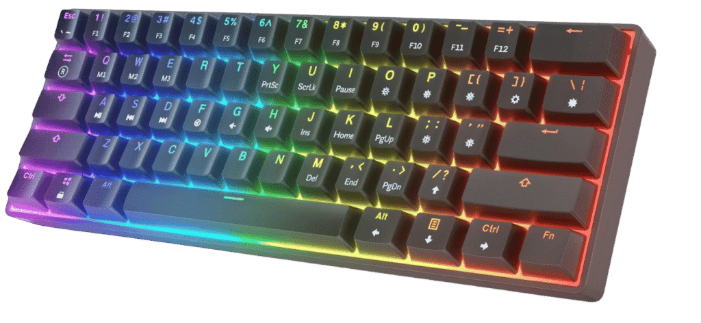HK GAMING GK61s Keyboard img